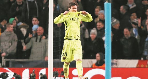 Manchester City v FC Barcelona - UEFA Champions League Second Round First Leg