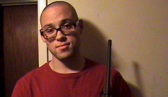 Oregon college shooting suspect Chris Harper-Mercer is seen in a photo taken from his Myspace account