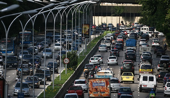 Brazil-traffic-jam