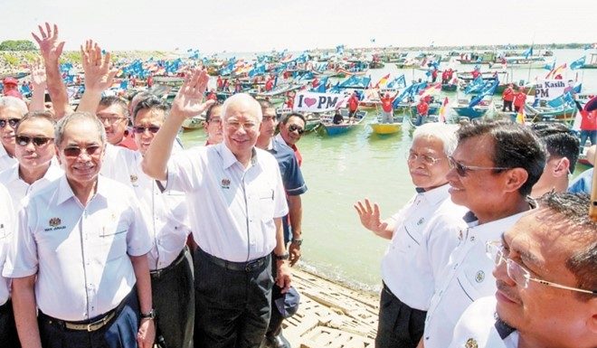 纳吉提醒不要选反对党