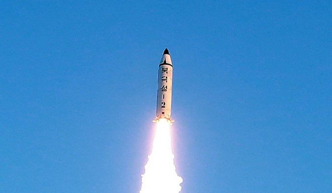 朝鲜今清晨再试射飞弹