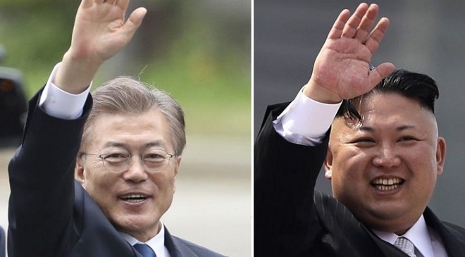 Presidents-Moon-Jae-in-of-South-Korea-and-Kim-Jong-un-of-DPRK-North-Korea