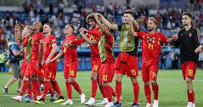 Belgium-players-celebrate-2018-FIFA-World-Cup