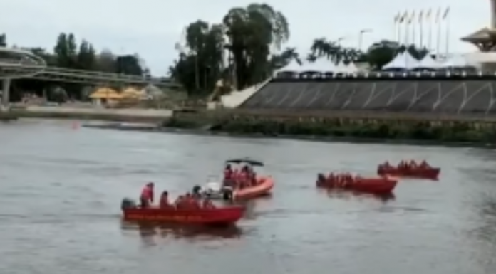 消拯局应对水灾演习