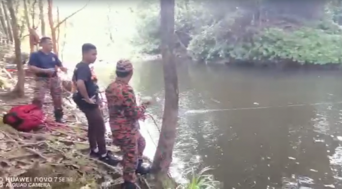 妹妹溺水哥哥相救 古晋华裔兄妹双双失踪