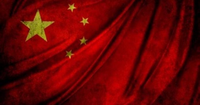 chinese-flag-detail-grunge-effec