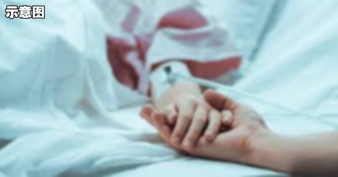 child on hospital bed 2