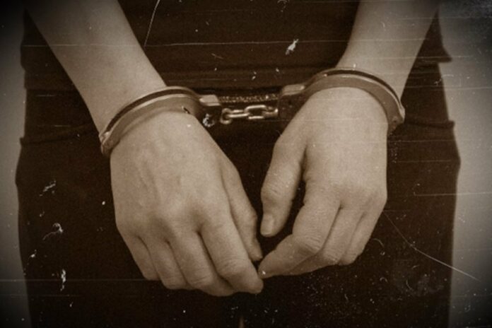 handcuffed