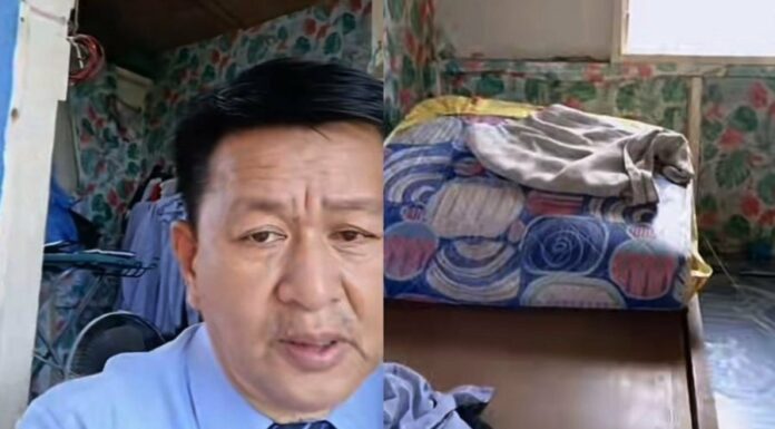 为了莘莘学子们 校长在储藏室住了3年